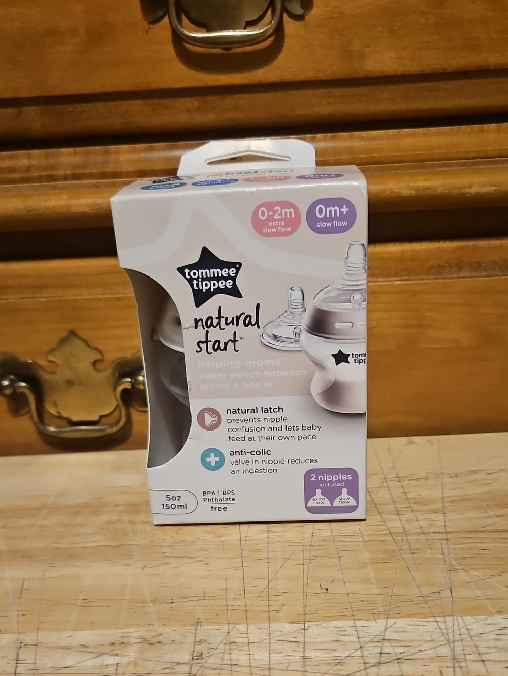 Tommee Tippee Natural Start Baby Bottle - Clear Color